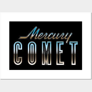 Mercury Comet Emblem Posters and Art